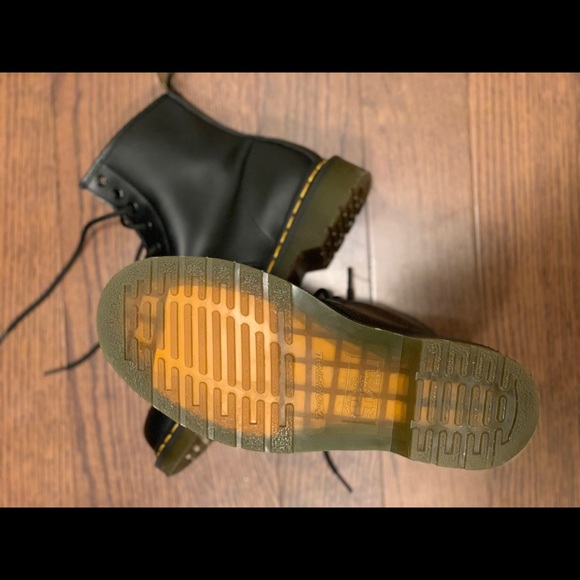Dr Martens 1460 Smooth Leather Lace Up Boots - Picture 7 of 7